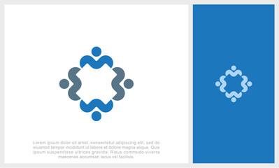 Human resources concept, target market and audience, focus group, public relations, vector icon - Vector