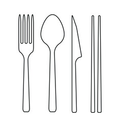 cutlery linear set