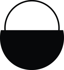 Art silhouette vector style with white background