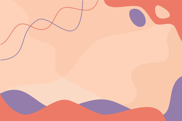 Elegant Abstract Background Vector with Soft Waves and Motion Effect