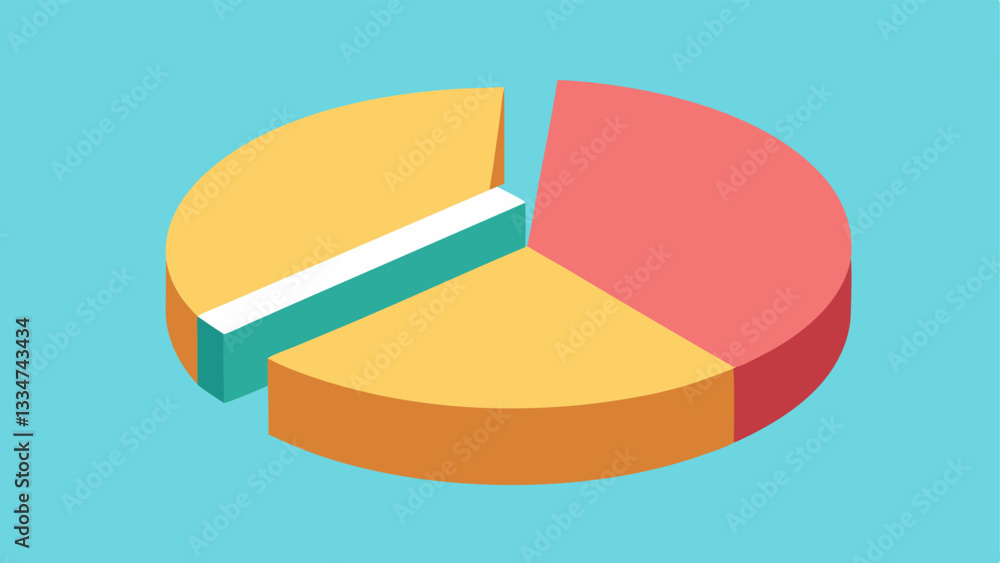 Poster pie chart a pie chart that shows a very small slice for the poor and a large slice for the rich visu