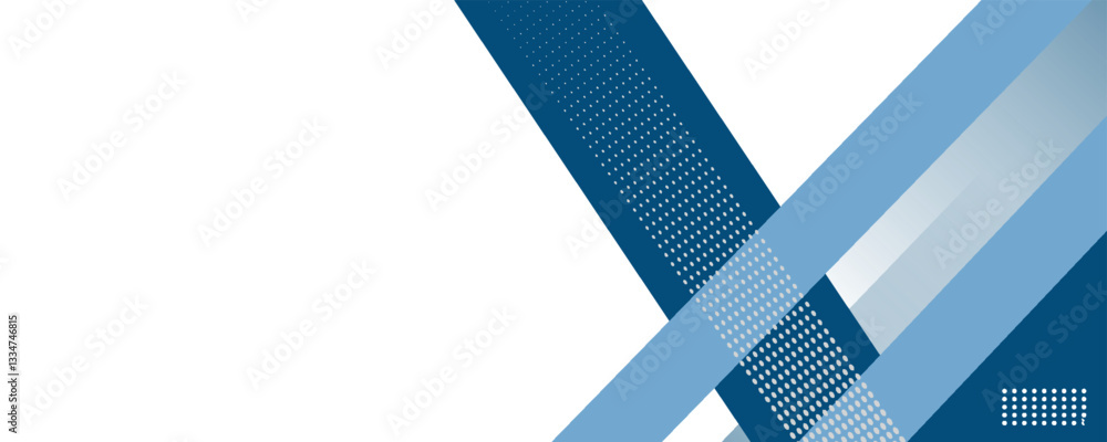 Poster blue abstract background with white color. abstract blue background with square shapes. modern simpl