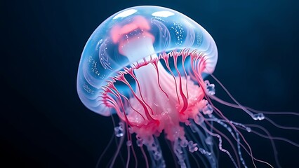 jelly fish in the sea