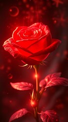 red rose
