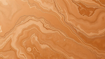 An elegant abstract marble fluid background with organic swirls in muted earth tones. The soft color blend creates a luxurious and calming aesthetic, Created with generative AI.
