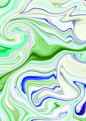 Modern colorful flow wavy background vector illustration. Luxurious colorful wavy liquid shape marble pattern. Abstract bright color flow backgrounds. Liquid fluid marble pattern background.