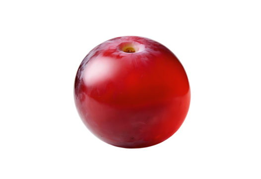 red grape isolated on transparent background