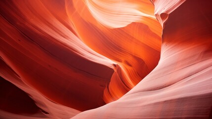 Vibrant colours and unique textures found inside beautiful red rock formations of a natural wonder