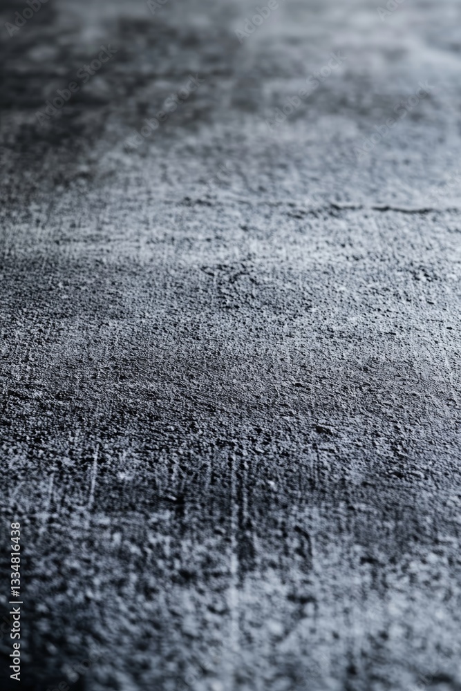 Poster high-resolution close-up of a textured gray surface, showing a gritty and aged effect ideal for back