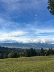 landscape in the mountains