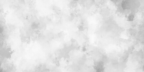 White and gray grunge wall and smoke, cloud texture. gray smoke and fog design texture overlays. hand painted vector on watercolor texture. white paper texture and gray wall background.