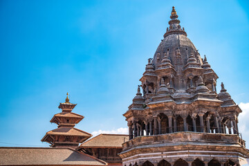 Fototapeta premium Nepalese Buddhist Temples in Kathmandu