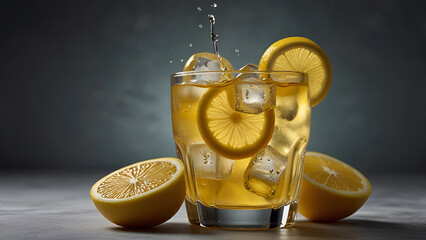 Cool drink made from lemon