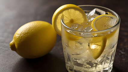 Cool drink made from lemon