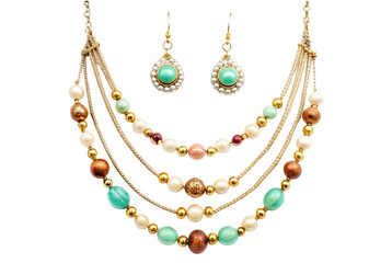 Layered necklace set perfect for any stylish occasion