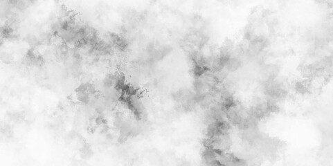 White and gray grunge wall and smoke, cloud texture. gray smoke and fog design texture overlays. hand painted vector on watercolor texture. white paper texture and gray wall background.