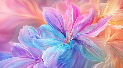 Obraz premium Magical nature background of blossom. Perfect for cosmetics, spa, perfume, beauty salon, florist shop, health care product, homeopathy, aromatherapy