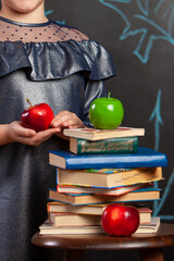 School life, memories of school, reading books