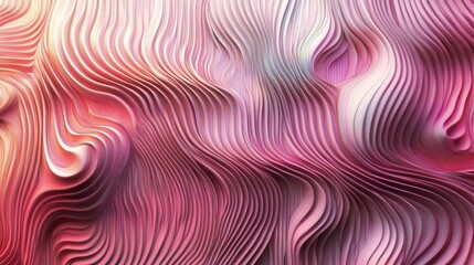 Fototapeta premium Abstract Architectural Design: Dynamic Forms and Intricate Patterns