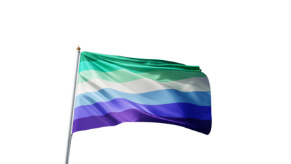 gay pride flag on a transparent background, waving in the wind, lgbt flag with no background, tall flagpole, lgbtqia, queer, symbol of the gay pride, tolerance, love, transparent png, alpha