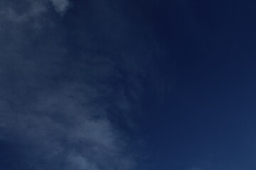 Summer blue sky cloud gradient light white background. Beauty clear cloudy in sunshine calm bright winter air bacground. Gloomy vivid cyan landscape in environment day horizon skyline view spring wind