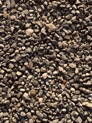 Small grey stones texture background