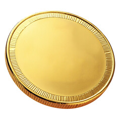Gold coin close up detail valuable wealth prosperity