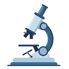 Microscope Vector Illustration