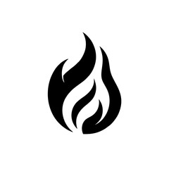 simple fire tattoo