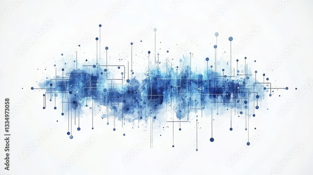 Poster detecting advanced threats with ai-powered cybersecurity systems in modern enterprises