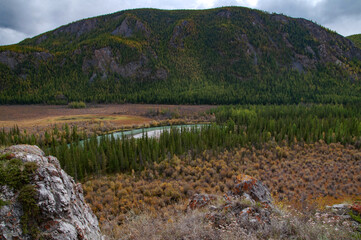 autumn in the mountains