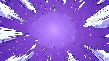 Purple space zoom, stars, speed, motion, background, graphic design