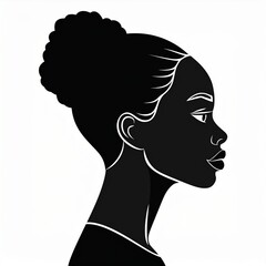 woman head silhouette