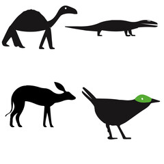set of animals