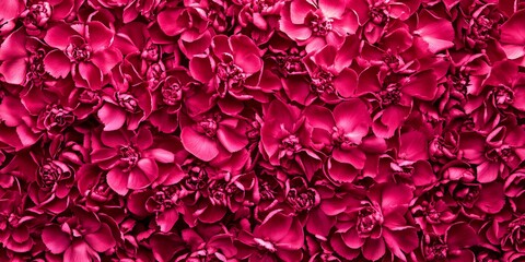 Fototapeta premium Vibrant Crimson Carnations Flower Background Texture Image