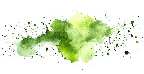 Abstract watercolor splash