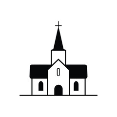 church icon vector ilustration