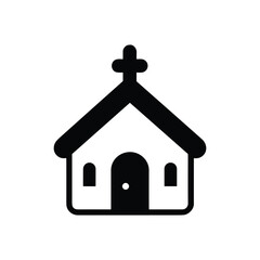 church icon vector ilustration