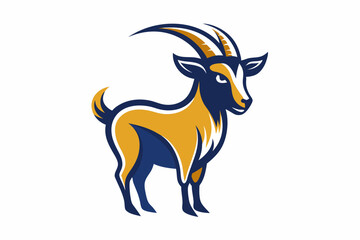 goat logo vector 