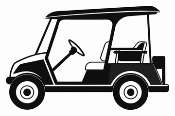 golf cart vector illustration