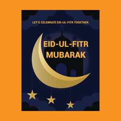 Eid Mubarak Flyer Eid-ul-Fitr Poster