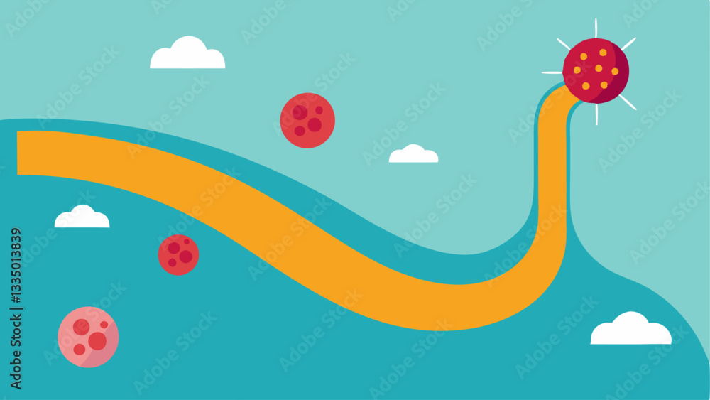 Poster nutrient pathways a visual representation of nutrient pathways in the skin where nanoparticles trave