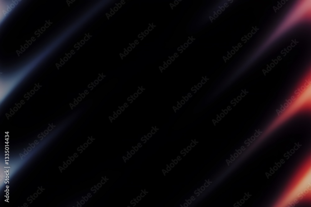 Poster diagonal streaks of color against a darkened background form
