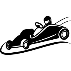 Obraz premium racing car vector illustration