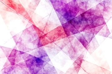 Translucent Geometric Shapes with Watercolor Texture in Gradient Shades