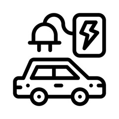electric line icon
