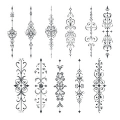 Hand Drawn Ethnic Mandala Pattern Intricate Henna Inspired Decoration