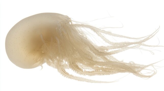 Stunning Close-Up of a  Rare Jellyfish Specimen