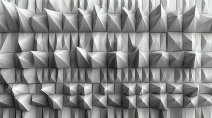 Abstract Geometric Wall Art: A Striking Modern Architectural Design