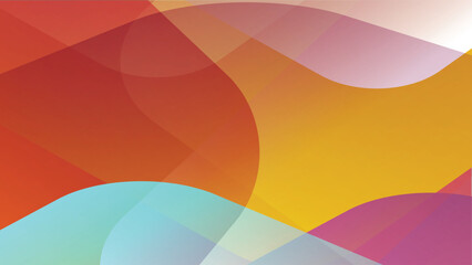 Abstract Pastel Color bright Background, Abstract Geometric Design with Pink, Blue, and Yellow, Colorful Geometric Shapes Background, Circular gradients flowing seamlessly. abstract rainbow background